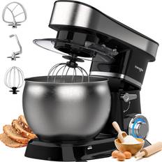 Küchenmaschine 1500W mit 6L Edelstahlschüssel