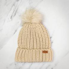 Barbour Femme Bonnets Barbour Saltburn Beanie - Beige