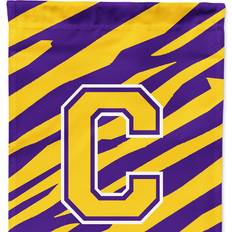 Garden & Outdoor Environment Caroline's Treasures CJ1022-C-GF Monogram - Tiger Stripe - Purple Gold Garden Flag