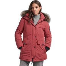 Red Coats Superdry Women's Ashley Everest Parka - Red