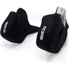 Sparco Motorcycle Helmets Sparco Replacement Cheek Pad Set For Open Face Helmets Black25mm