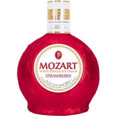 Mozart White Chocolate Cream Strawberry Liqueur 500ml 50cl