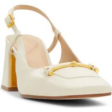 Ted Baker Shoes Ted Baker Mia Icon Leather Slingback Pumps - White