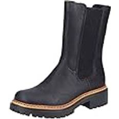 Rieker Dame Chelsea boots Rieker Luna Lonchel Chelsea Leather Støvler - Black