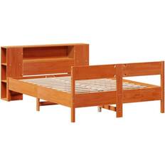 Beds & Mattresses vidaXL Bookcase Bed without Mattress 140x190 cm