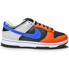 Nike Mens Dunk Low Retro EMB - Black Racer Blue Grey Fog