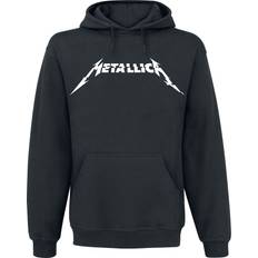 Metallica Pullover Metallica Kapuzenpullover - Glitch Logo - Schwarz