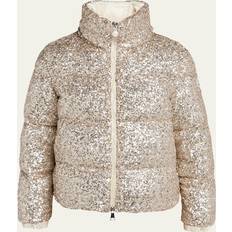 Moncler Guld Jackor Moncler Doudoune Courte Anternes - Beige