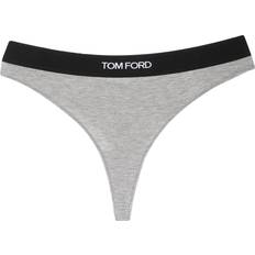 Tom Ford Slips Tom Ford Logo Thong Briefs - Gray