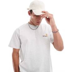 Carhartt WIP Unisex T-shirts Carhartt WIP American Script T-Shirt - Grå