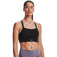 Under Armour Élasthanne/Lycra/Spandex Soutiens-gorge Under Armour Rush High Sports Bra - Black