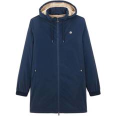 Bianco - Uomo Cappotti Serge Blanco Langer Parka - Blau