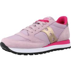 Saucony Trainers Saucony Saucony Jazz Lace Up Suede Nylon Sneakers - Pink