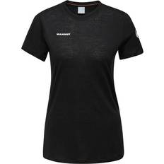 Damen - Wolle T-Shirts Mammut Tree Wool FL T-Shirt - Schwarz