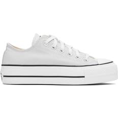 Converse Gray Chuck Taylor All Star Lift Platform Low Top Sneakers