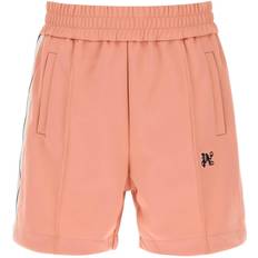 Palm Angels Shorts Palm Angels Sweatshorts with Side Bands - Pink