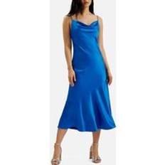 Ted Baker Midi Dresses Ted Baker Tunca Satin Midi Dress - Blue