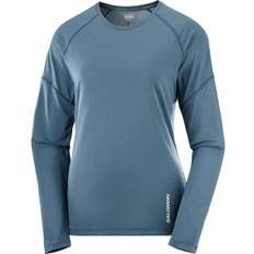 Salomon Kläder Salomon Långärmad T-shirt Cross Run LS Tee W