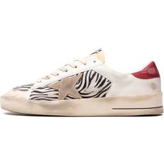 Acrylic Shoes GOLDEN GOOSE Stardan Leather Sneakers - Unisex - Multicolour