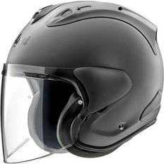 Arai medium Motorcycle Helmets Arai SZ-R Evo Solid Open Face Helmet - Matt Dark Grey
