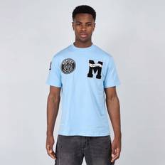 Mercier T-shirts Mercier Academy T-Shirt - Sky Blue Cotton