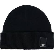 Emporio Armani Kapsel Wollbeanie - Blue - Male