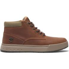 Timberland Grove Leather Mid Lace Up Trainer Boots - Rust