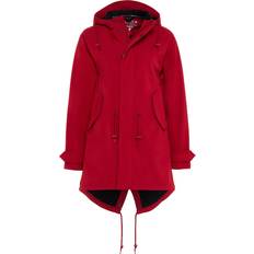 Fleece - Herren Mäntel BMS Hafencity Coat Softshell Pro - Rot/Marine