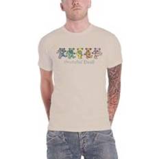 Grateful Dead Dancing Bears T Shirt - Brown