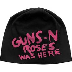 Guns N' Roses Accessoarer Guns N' Roses Beanie Hat Was Here JD Print - Black