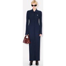 Kenzo Dresses Kenzo Long Rib Cardigan Maxi Dress - 79 Blue Black