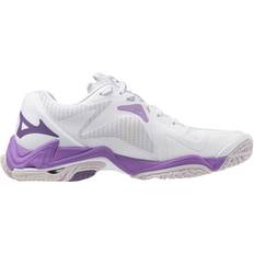 Donna Scarpe da pallavolo Mizuno Scarpe Indoor Wave Voltage Wos - Blanc