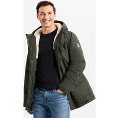 Derbe Winterjacke "Festholm" - Deep Forest/Off White