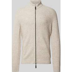 Herren - Kaschmir Cardigans Brax Strickjacke Modell Joris - Offwhite