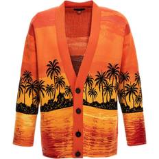 Herren - Orange Cardigans Alanui Alanui-Kerala Sunset Maglioni - Arancione Uomo