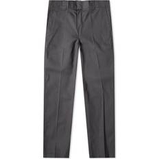 Grijs Werkbroeken Dickies 873 Work Pant Rec Charcoal Grey, Male, Kleding, Broek, Grijs