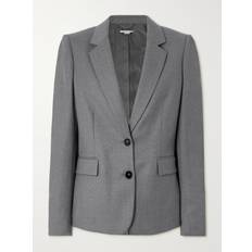 Stella McCartney Enkeltknappet Skræddersyet Blazer Jakke - Grå