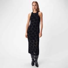 Skind Kjoler Object Objalma S/L Slim Dress - Black