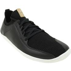 Vivobarefoot Running Shoes Vivobarefoot Obsidian Leather & Textile Women's Trainers - Black