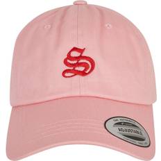 Rose Casquettes Mister Tee Letter Pink Low Profile Cap