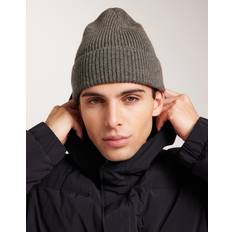 Selected Mies Asusteet Selected Slhmason Merino Wool Beanie - Harmaa