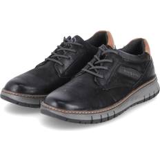 Bugatti Sneakers Bugatti Casual Leather Lace-Up Shoes - Black