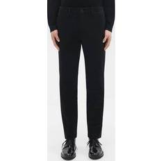 Clothing Theory Zaine Stretch Cotton Blend Trousers - Black