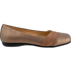 Bronze Ballerinas Trotters Stella Women's Shoes - Bronze