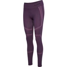 Fitness - Lilla Bukser & Shorts Hummel Tights HmlMT - Lilla Dame