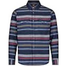 Lee Man Shirts Lee Clean Western Long Sleeve Shirt - Bleu