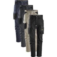 Snickers 6803 allroundwork, stretch bukser uden knælommer navy/sort 184