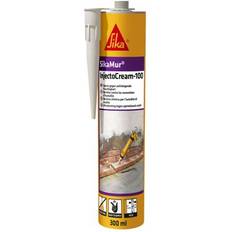 Sika Tætningsmidler, Kemikalier & Spartelmasser Sika Mur InjectoCream100 Bohrlochinjektion 300 ml - Weiß 1Stk.