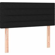 Hoofdeinden vidaXL Hoofdbord 80 x 5 x 78/88 cm Stof Zwart