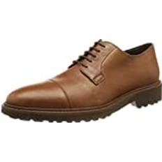 Geox Oxford Geox Man Lace-up Shoes - Tan
